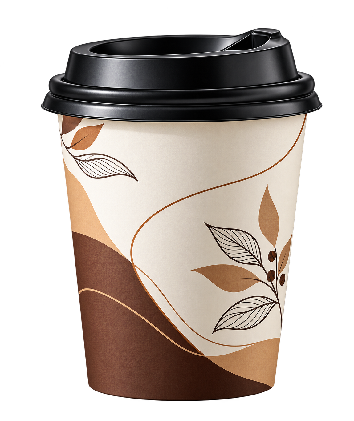 Contoh paper cup custom Tema coffee
