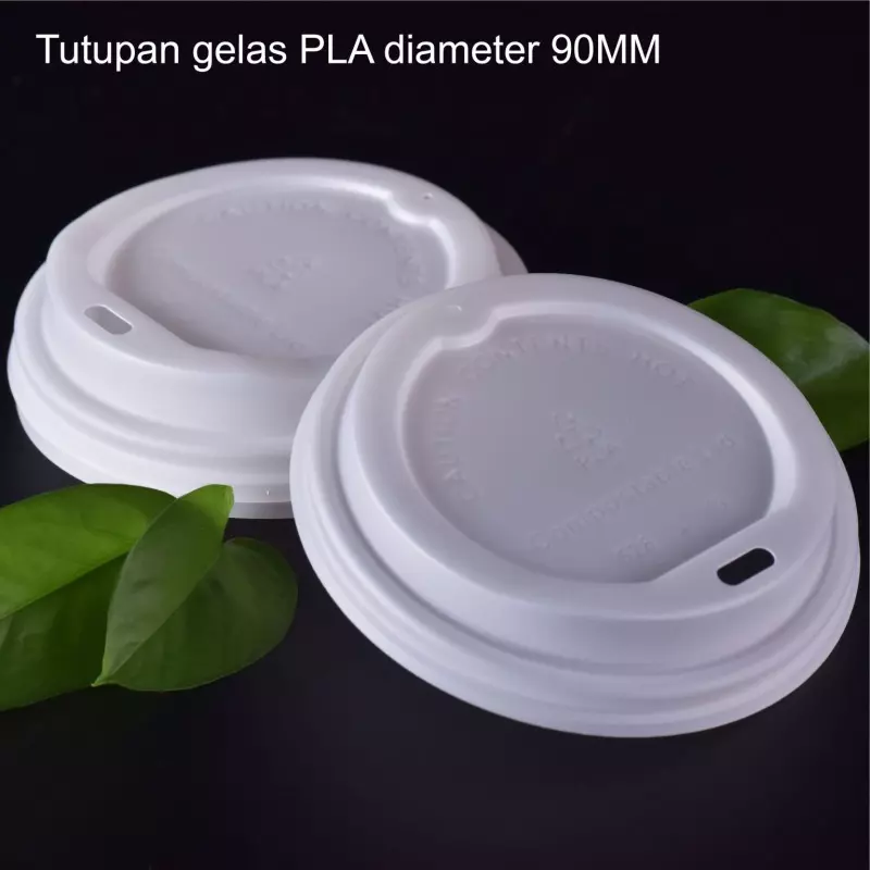 Tutupan Gelas PLA Diameter 90MM