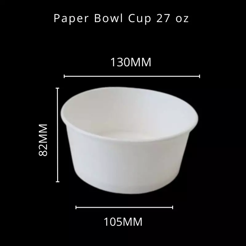 Paper Bowl 27 oz