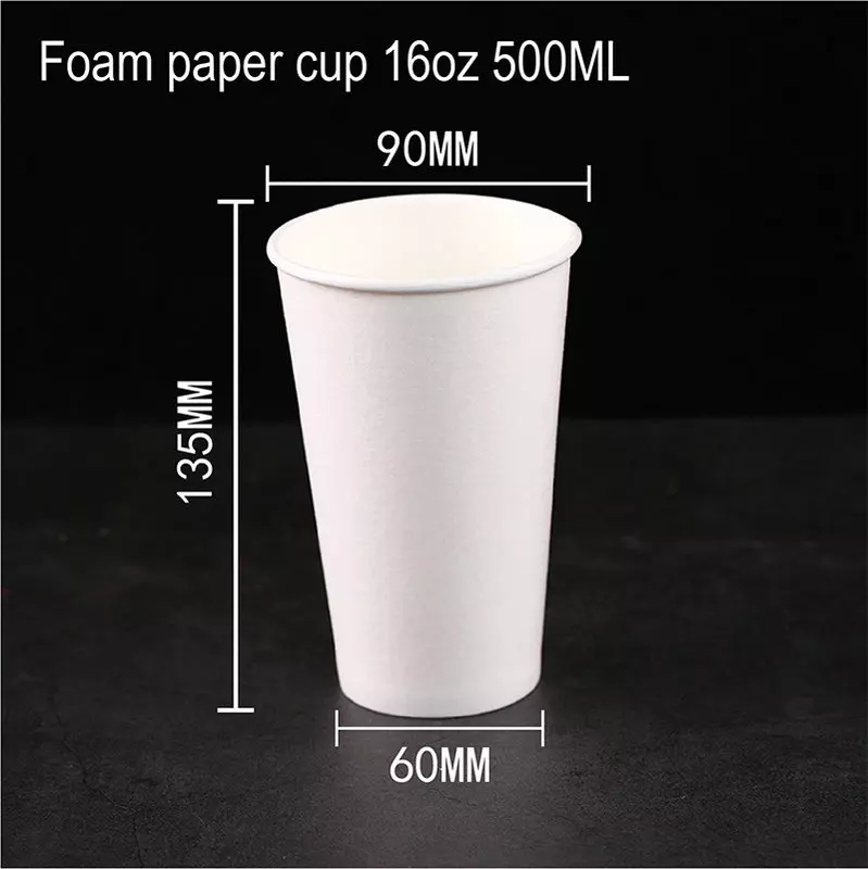 Foam Paper Cup 16oz 500ml