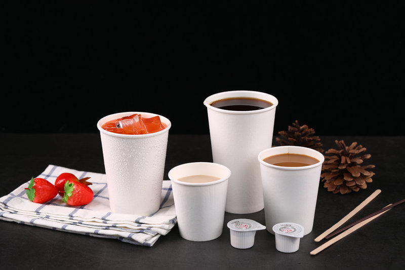 Foam Wall Paper Cup Custom Logo untuk Minuman Panas & Dingin